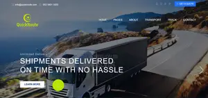 Courier Logistics Website - Realtime Tracking Management