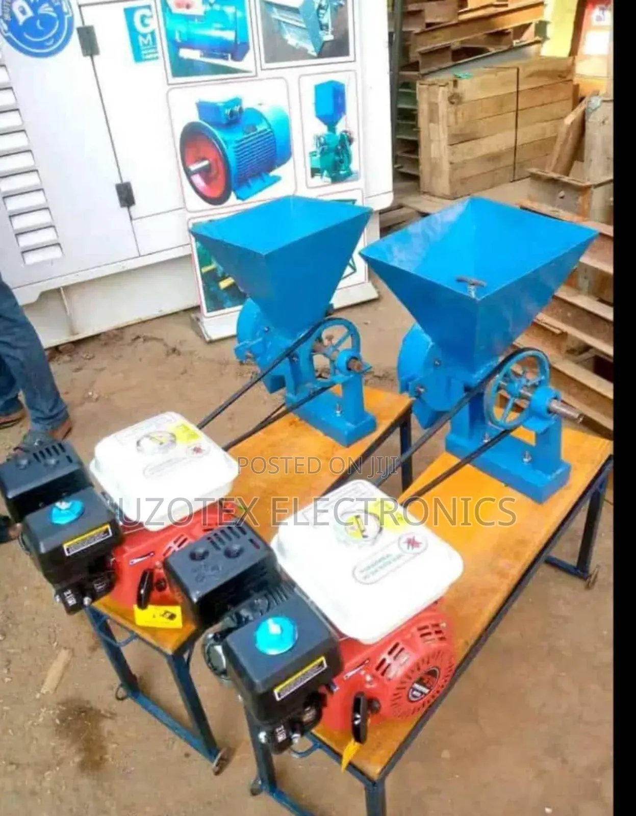 Grading Machine With Motor