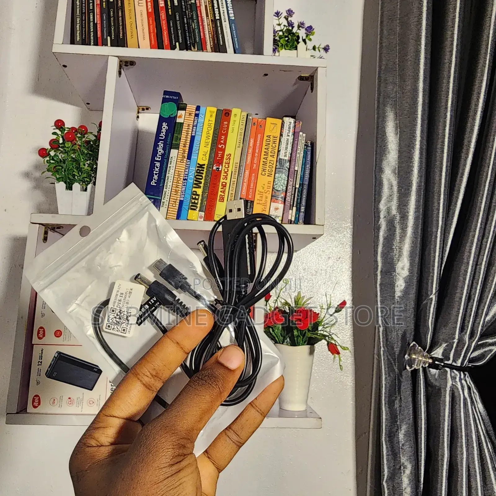 Type C to Dc Cable - Compatible With Airtel Odu