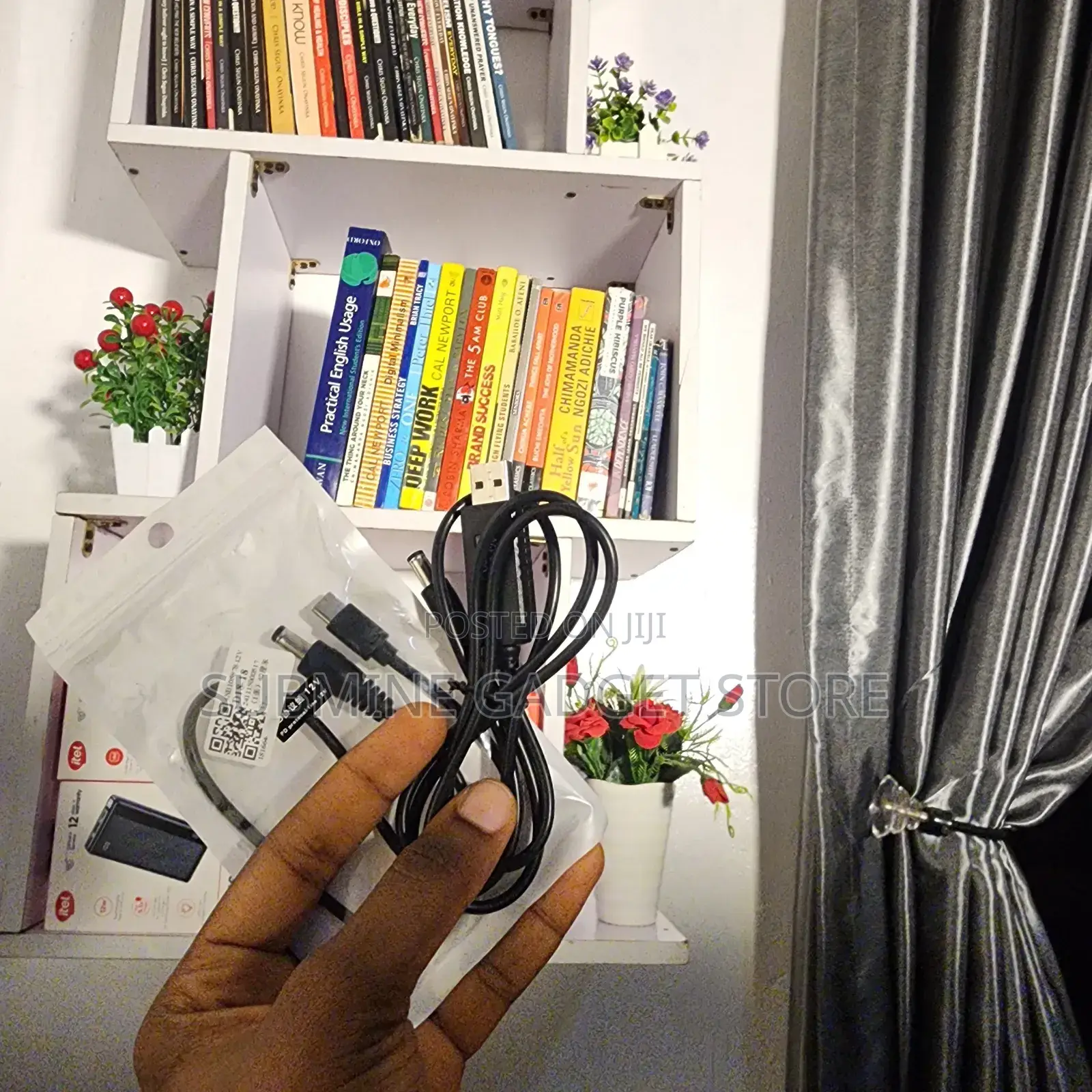 Type C to Dc Cable - Compatible With Airtel Odu