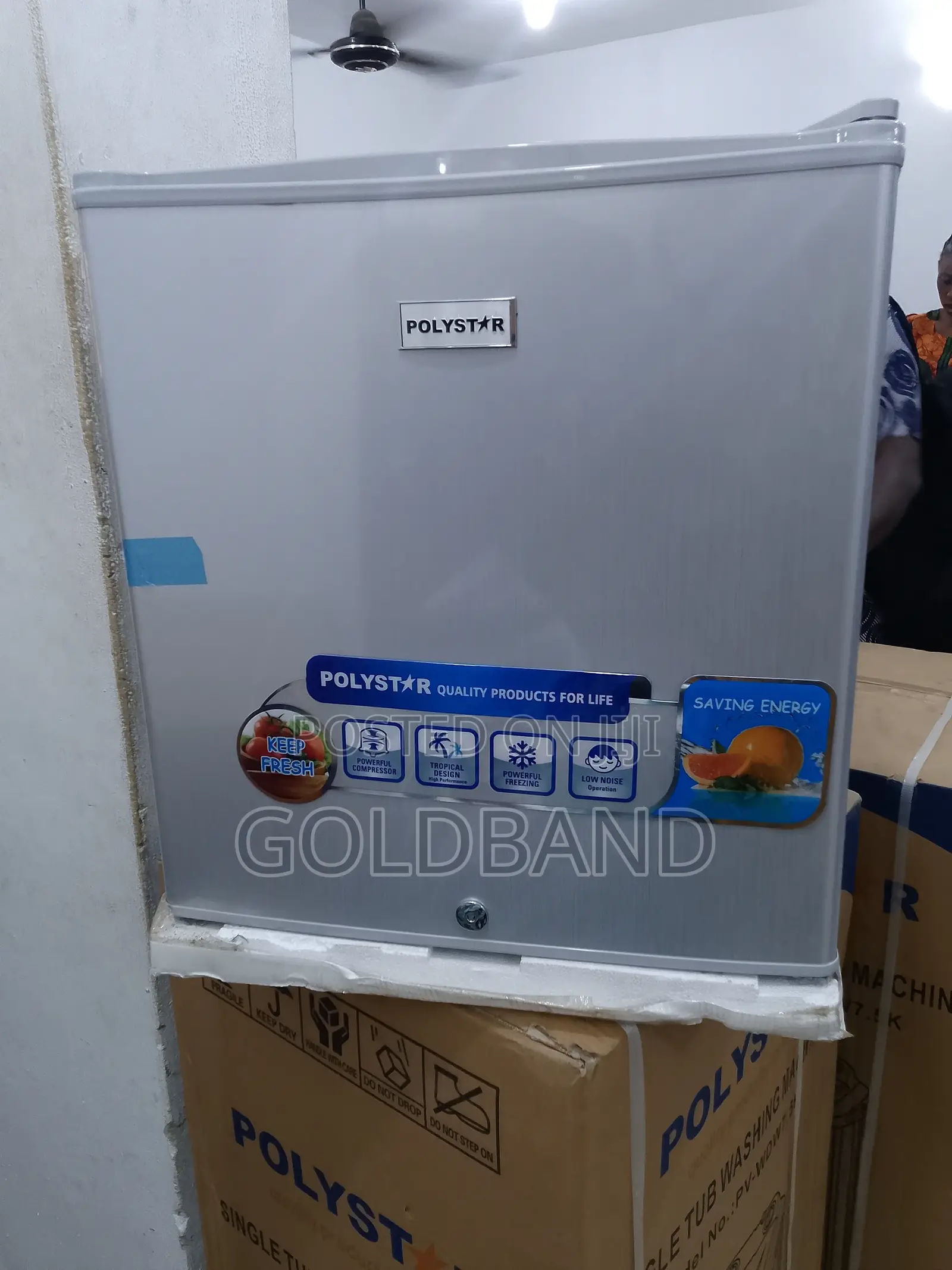 Polystar 45l Bedside Refrigerator - Durable Long-Lasting