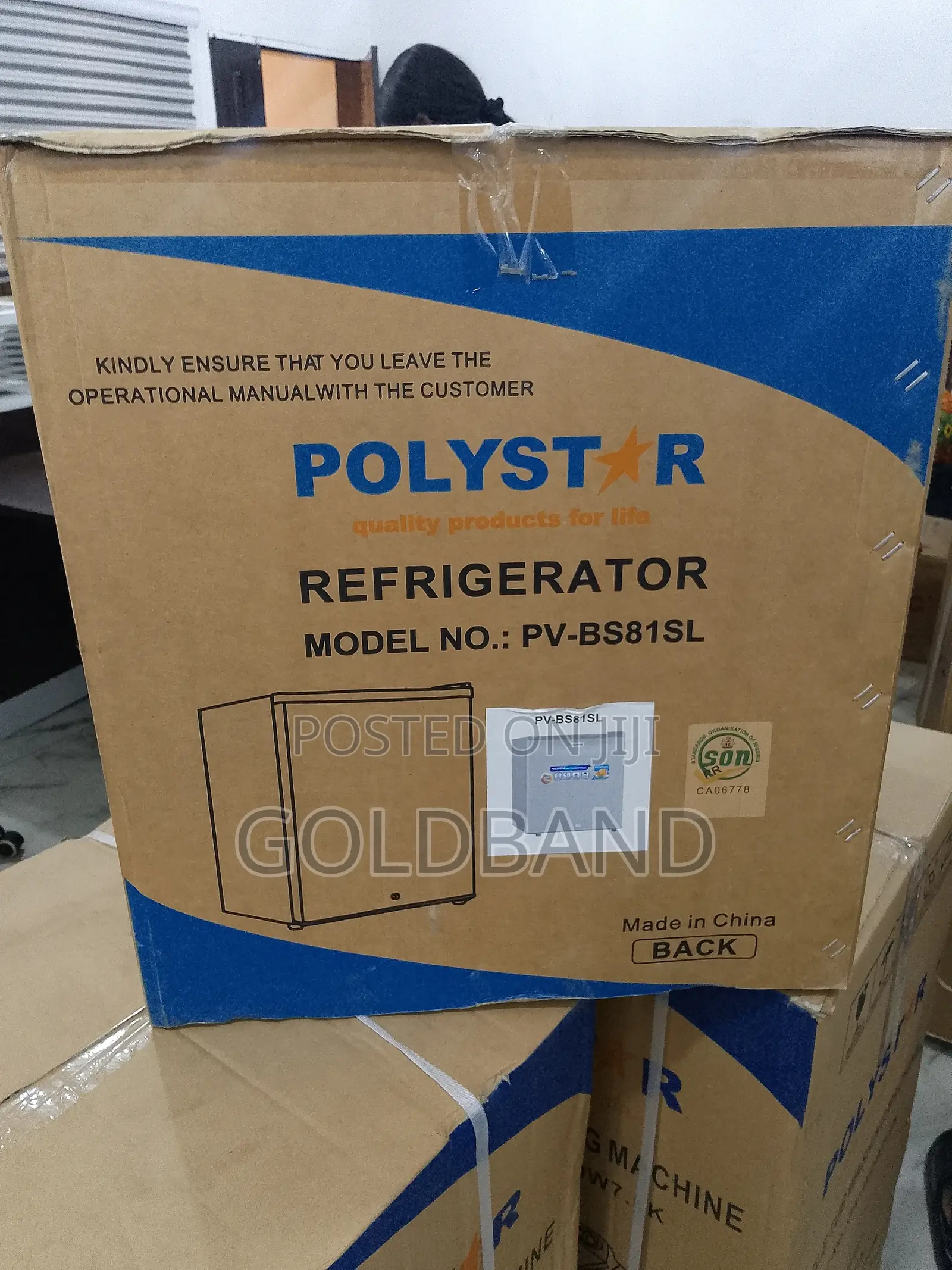 Polystar 45l Bedside Refrigerator - Durable Long-Lasting