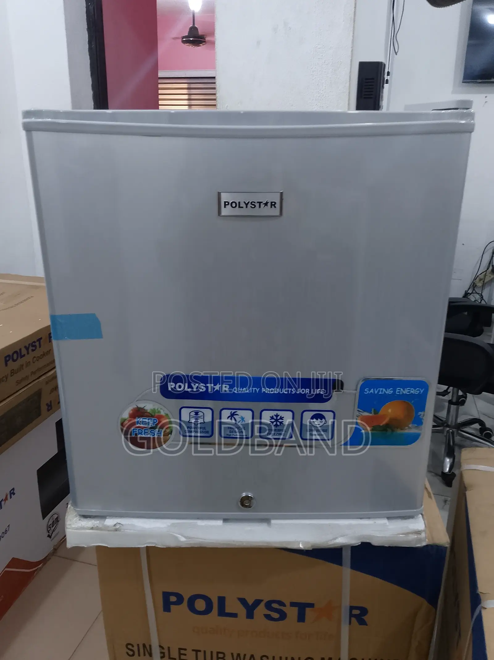 Polystar 45l Bedside Refrigerator - Modern Elegant Design