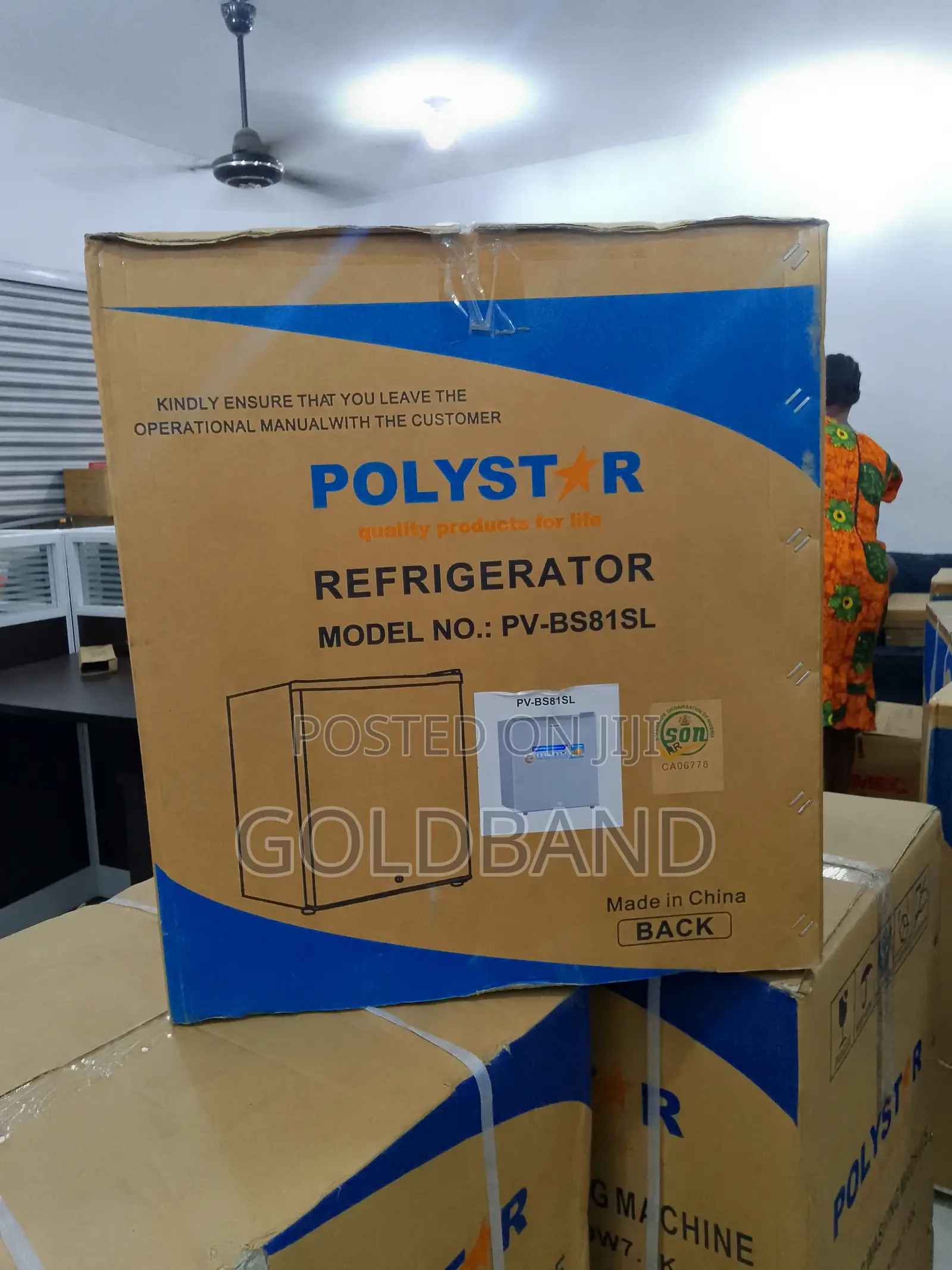 Polystar 45l Bedside Refrigerator - Modern Elegant Design