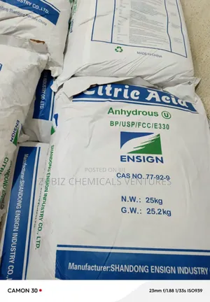 Citric Acid Anhydrous