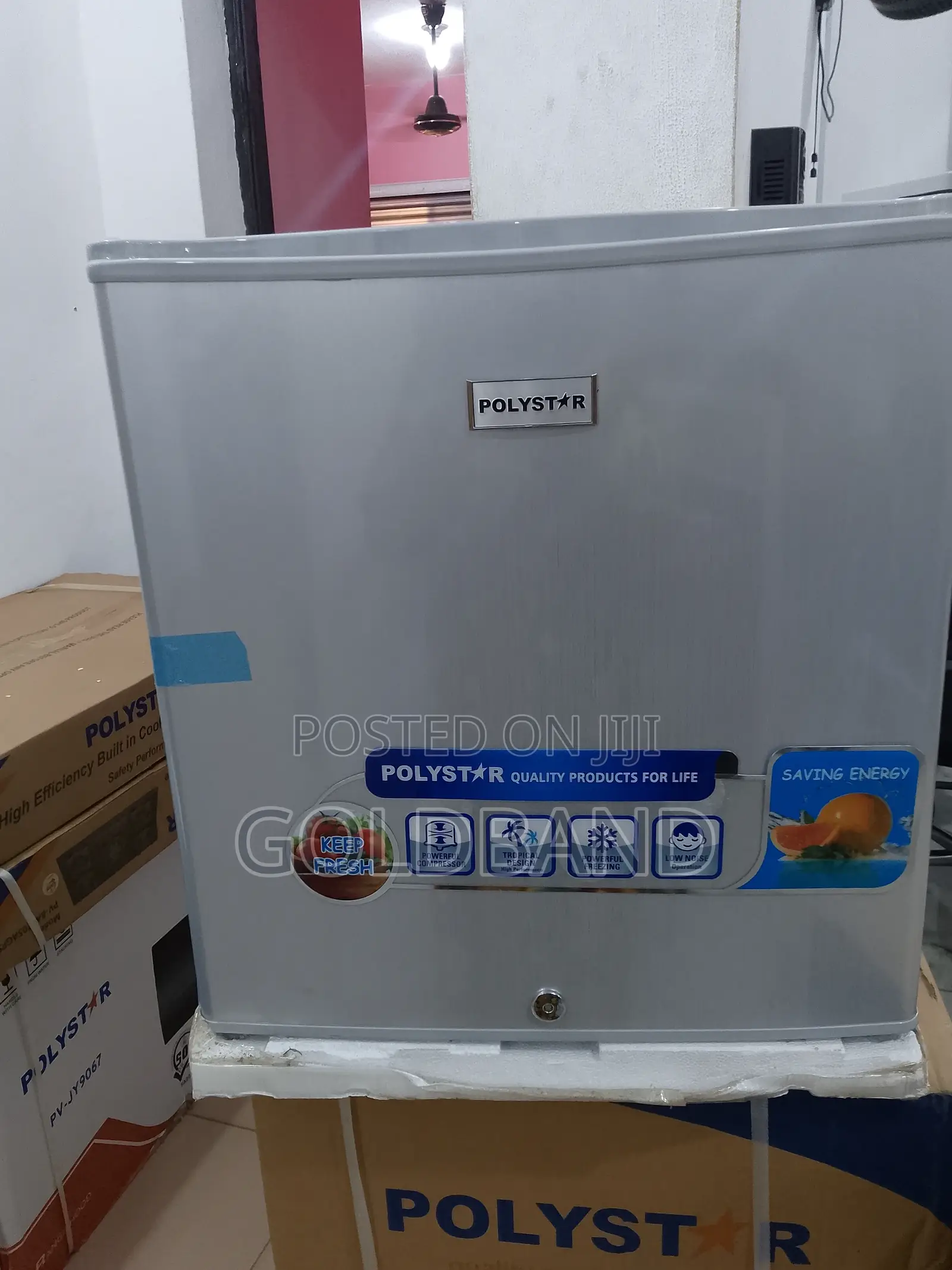 Polystar 45l Mini Bedside Fridge- Lightweight Easy to Move