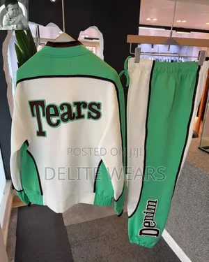 Photo - Premium Quality Luxury Tears-Denim-Track-Suit Available