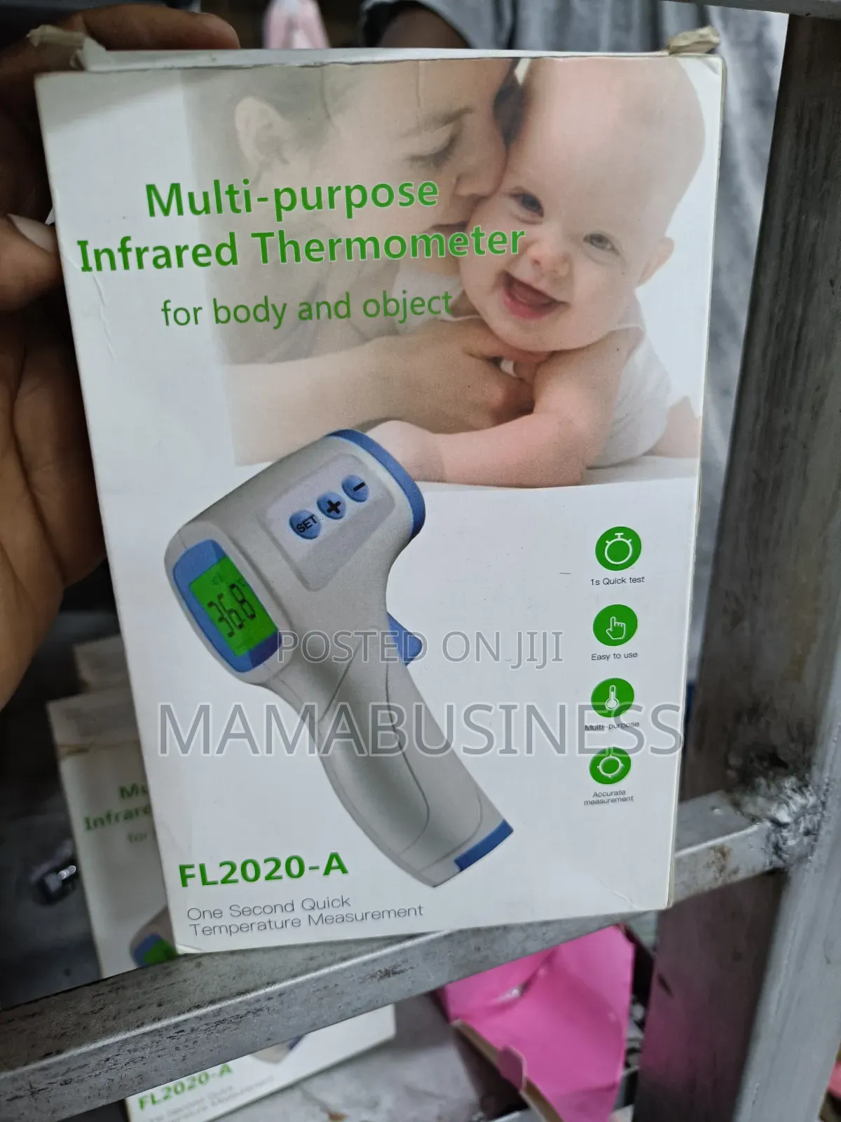 Multipurpose Infrared Thermometer for Body Object Fl2020-A