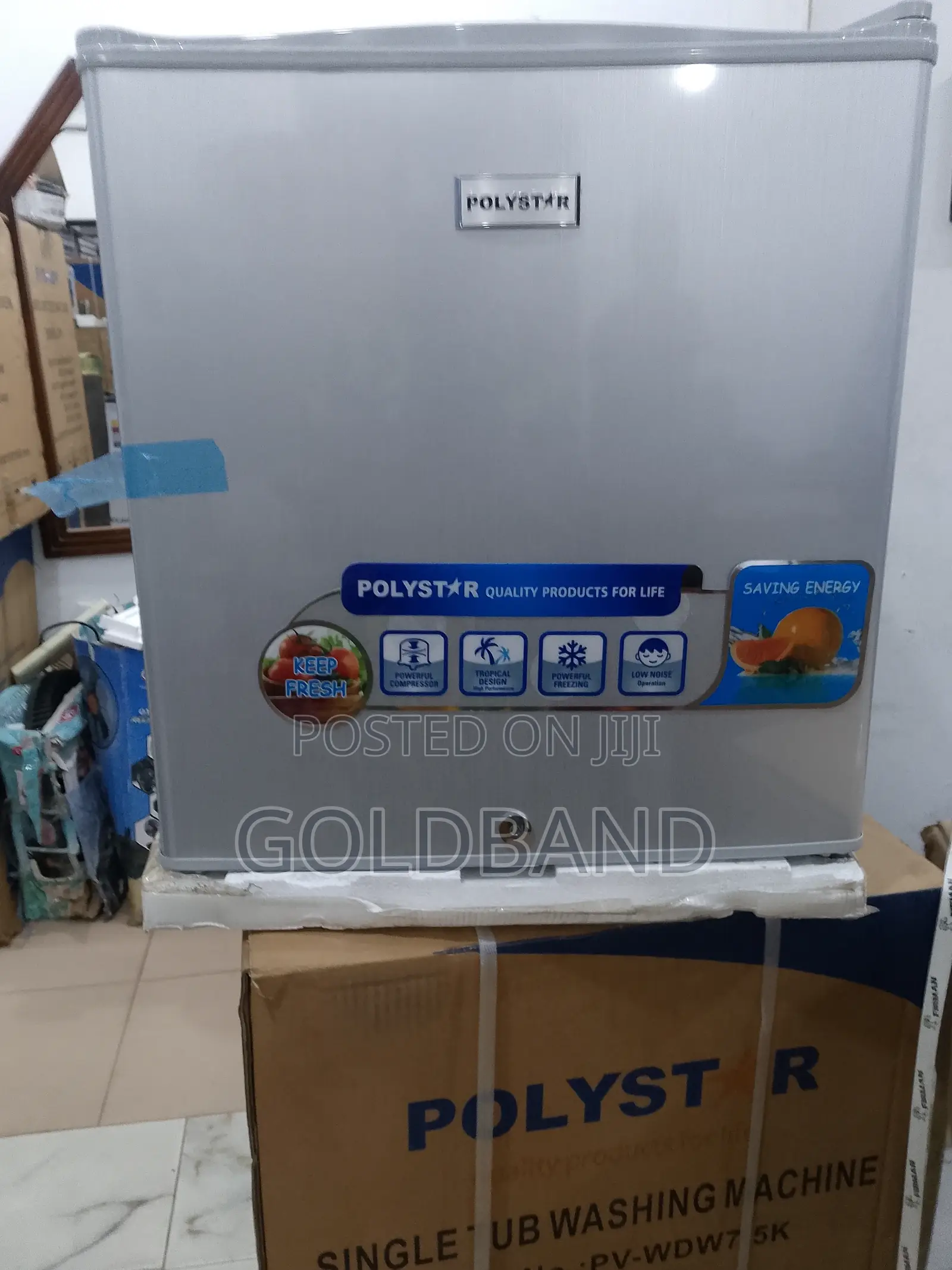 Polystar 45l Compact Energy Efficient Bedside Refrigerator