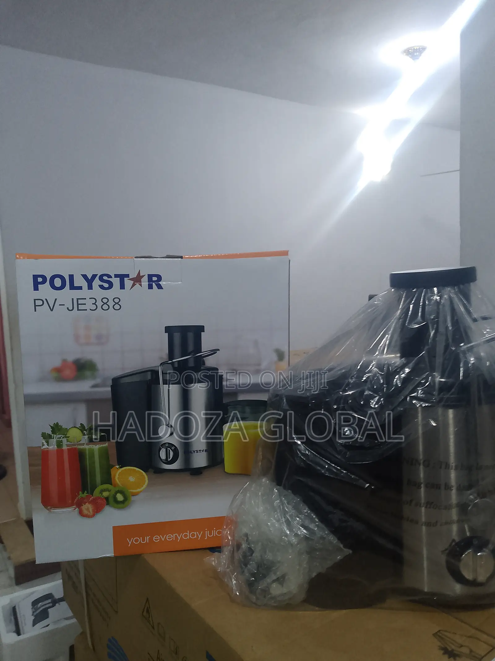 Juicing Just Got Easier - Polystar Juicer - Pv-je388 Model