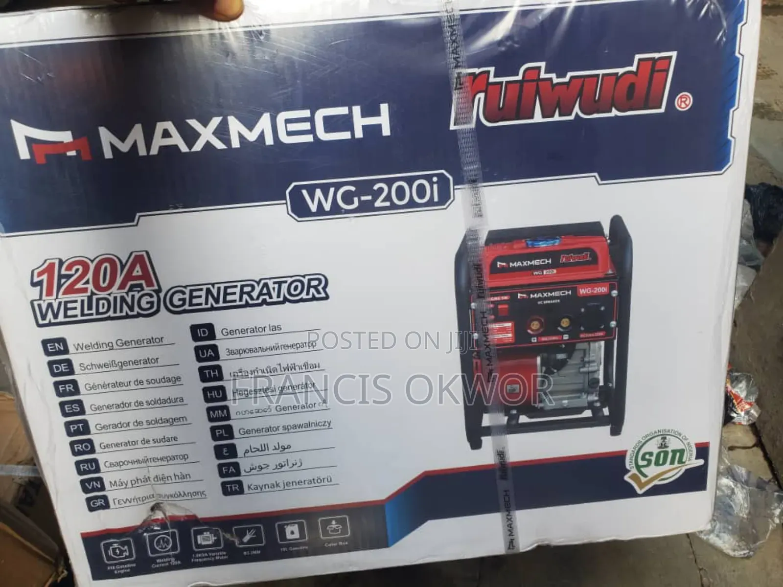 Welding Generator 120a