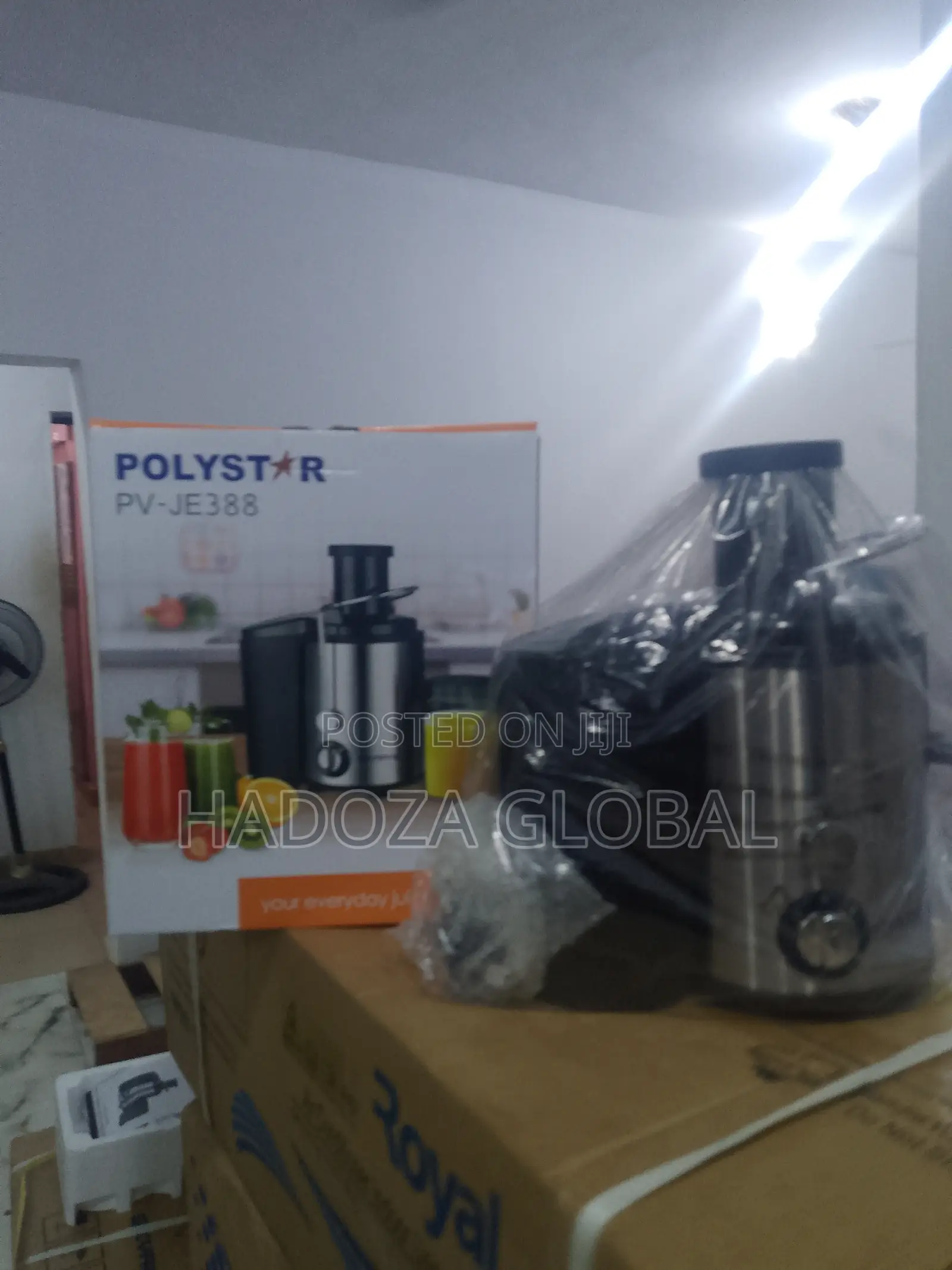Fast & Quiet Polystar Juicing Machine - Pv-je388 - Efficient