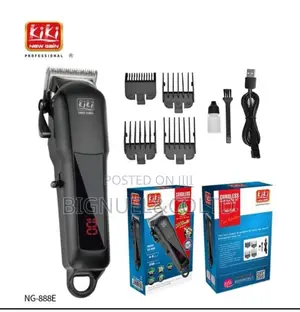 Kiki New Gain Rechargeable Wireless Clipper (Ng-888e)