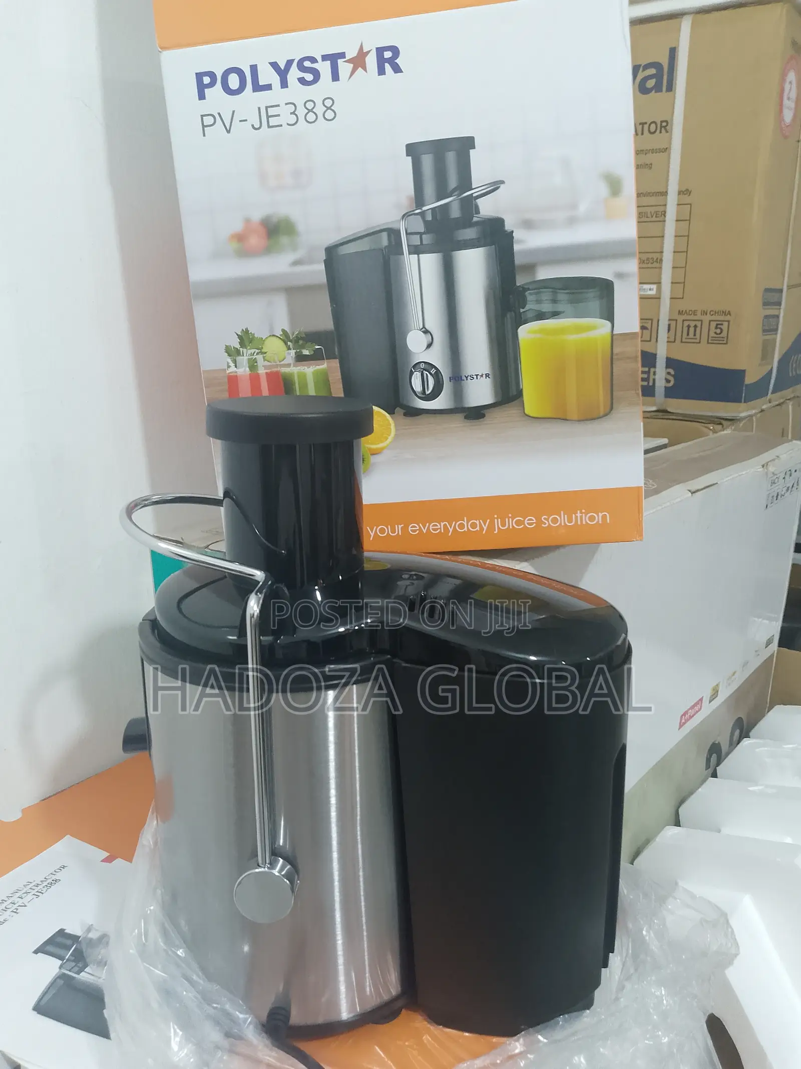 Effortless Fruit Extraction -polystar Juicer - Pv-je388