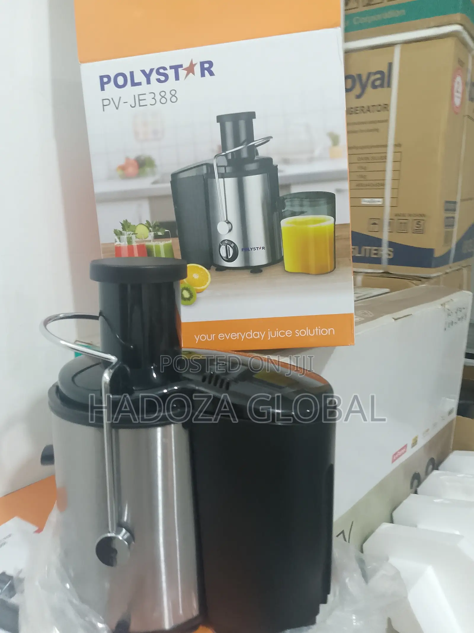 Your Daily Juice Partner - Polystar Juicer - Pv-je388