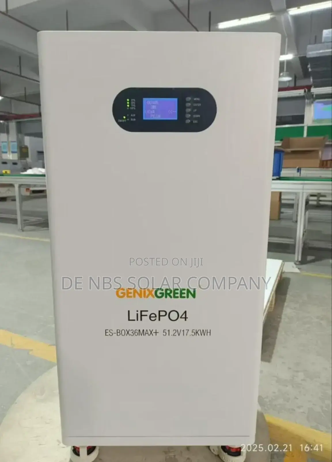 Genixgreen 17.5kwh 51.2v Lithium Ion Phosphate Battery