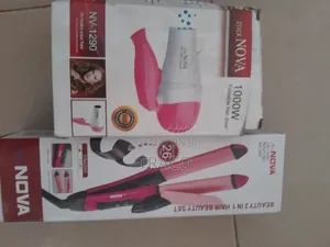 Nova Hair Straightener Curler 2in1 Hair Dryer Nova