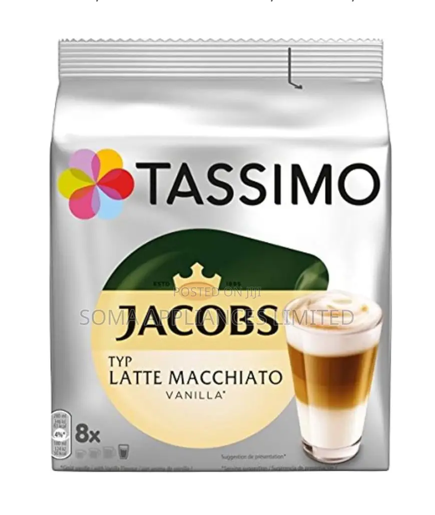 Tassimo Latte Macchiato Vanilla - 16 T-Discs