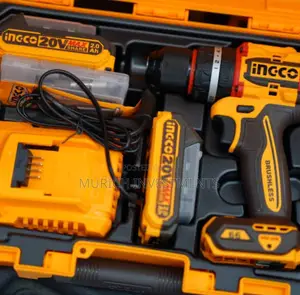 Cordless 20v Lithium-Ion Impact Drill 66nm Brushless Kit