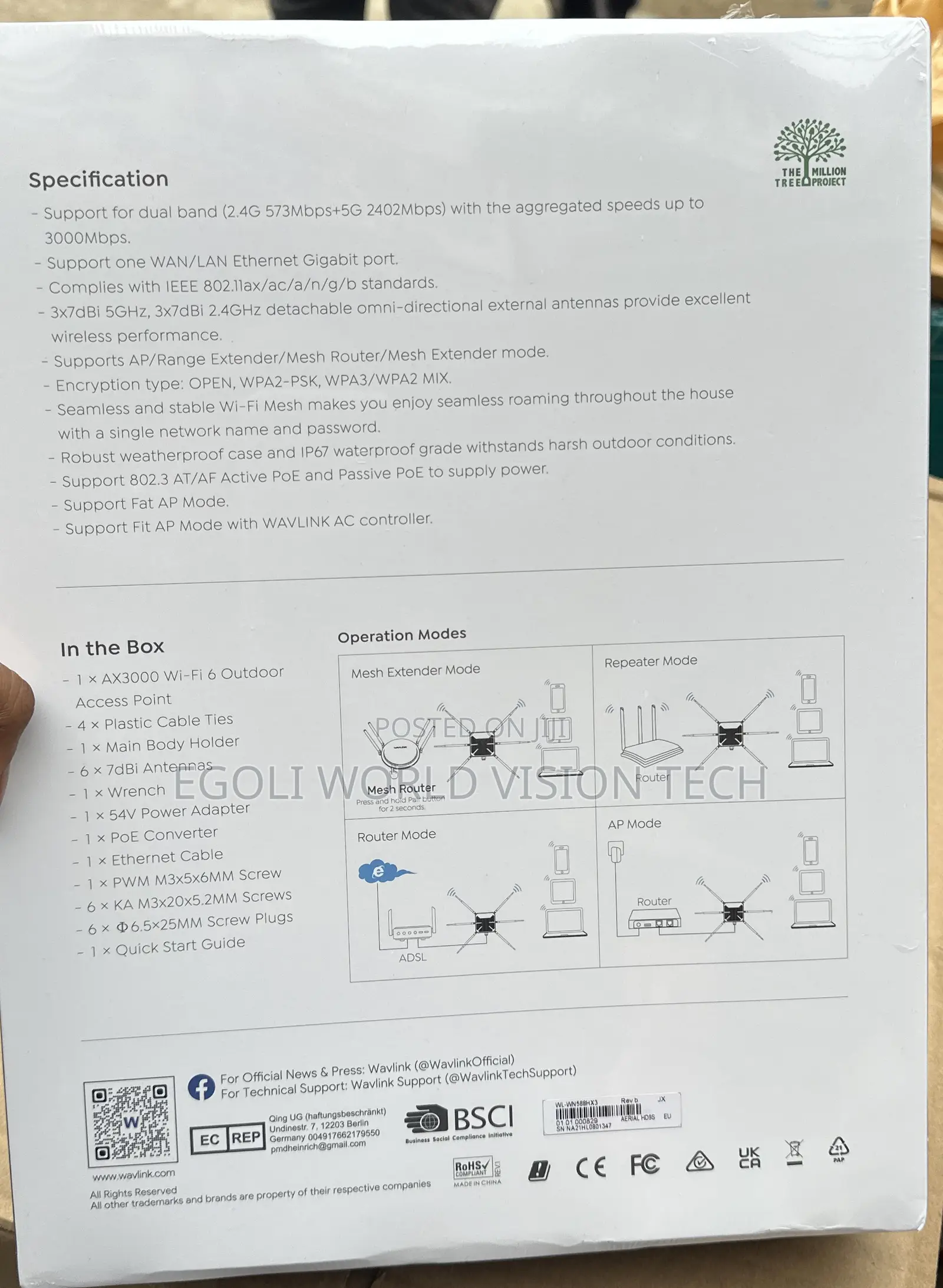 Ax3000 Access Point