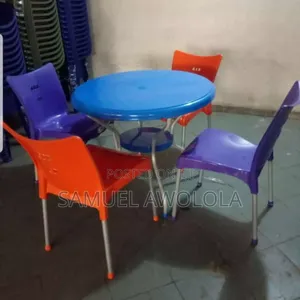 Iron Leg Armless Chair