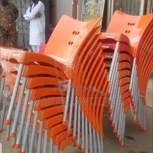 Iron Leg Armless Chair