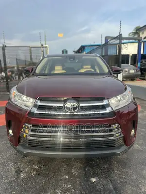 Toyota Highlander XLE 2019 Burgundy