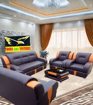Quality Couch of 7 Seaters Sofa Chairs and Table. Phll10