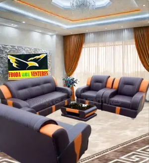 Quality Couch of 7 Seaters Sofa Chairs and Table. Phll14