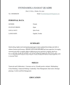 Research Survey CV