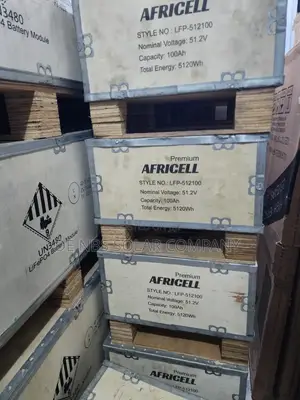 Africell 5kwh 51.2v Lifep04 Lithium Ion Battery
