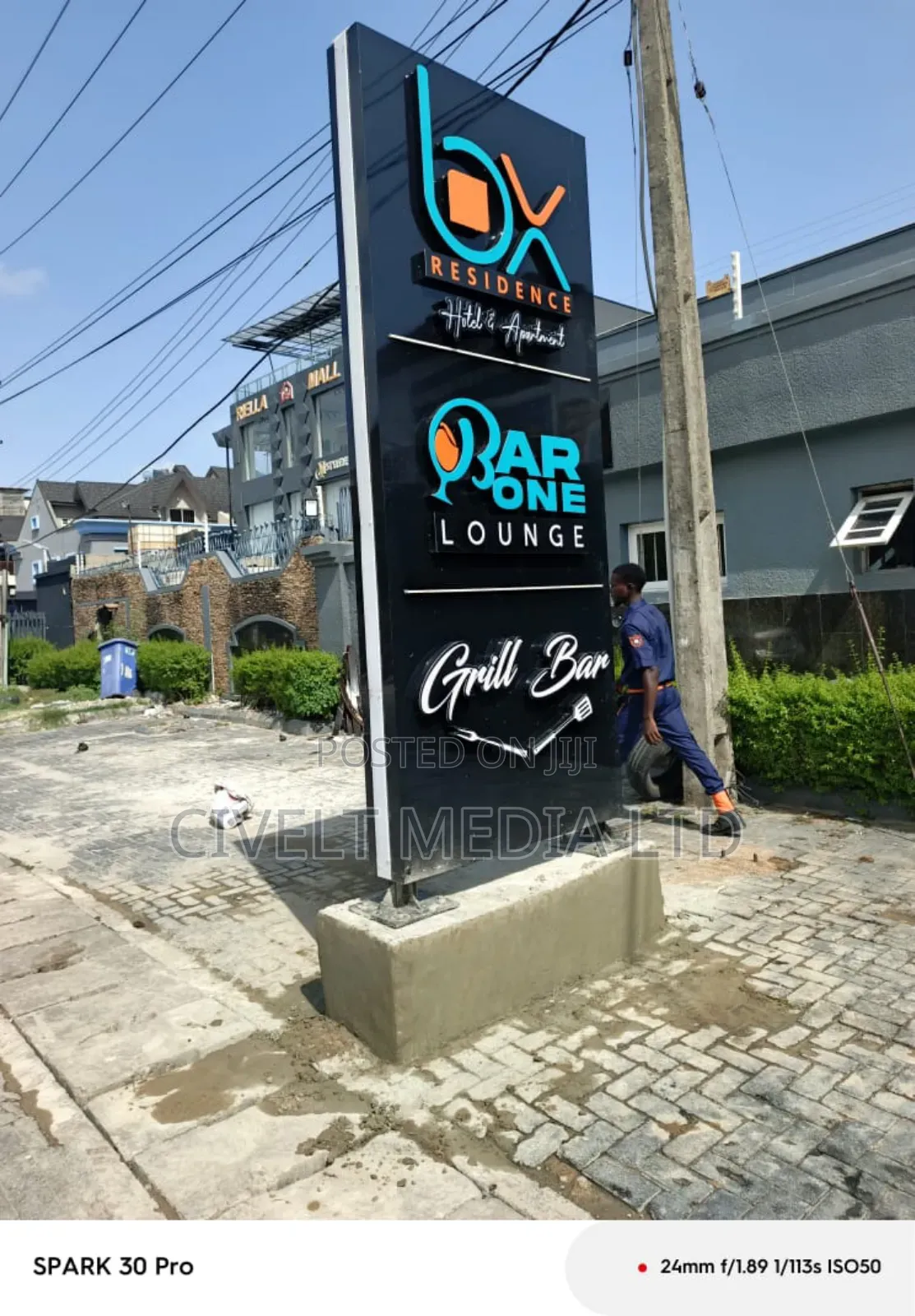 Fabricate/Install Pylon
