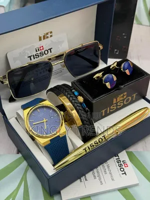 Exclusive Tissot Rubber Masculine Set
