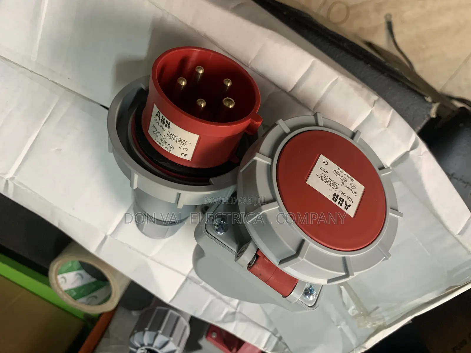 16x5pin Industrial Socket Abb