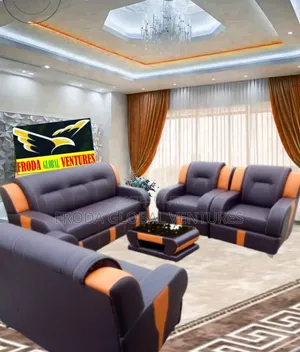 Quality Couch of 7 Seaters Sofa Chairs and Table. Lag8