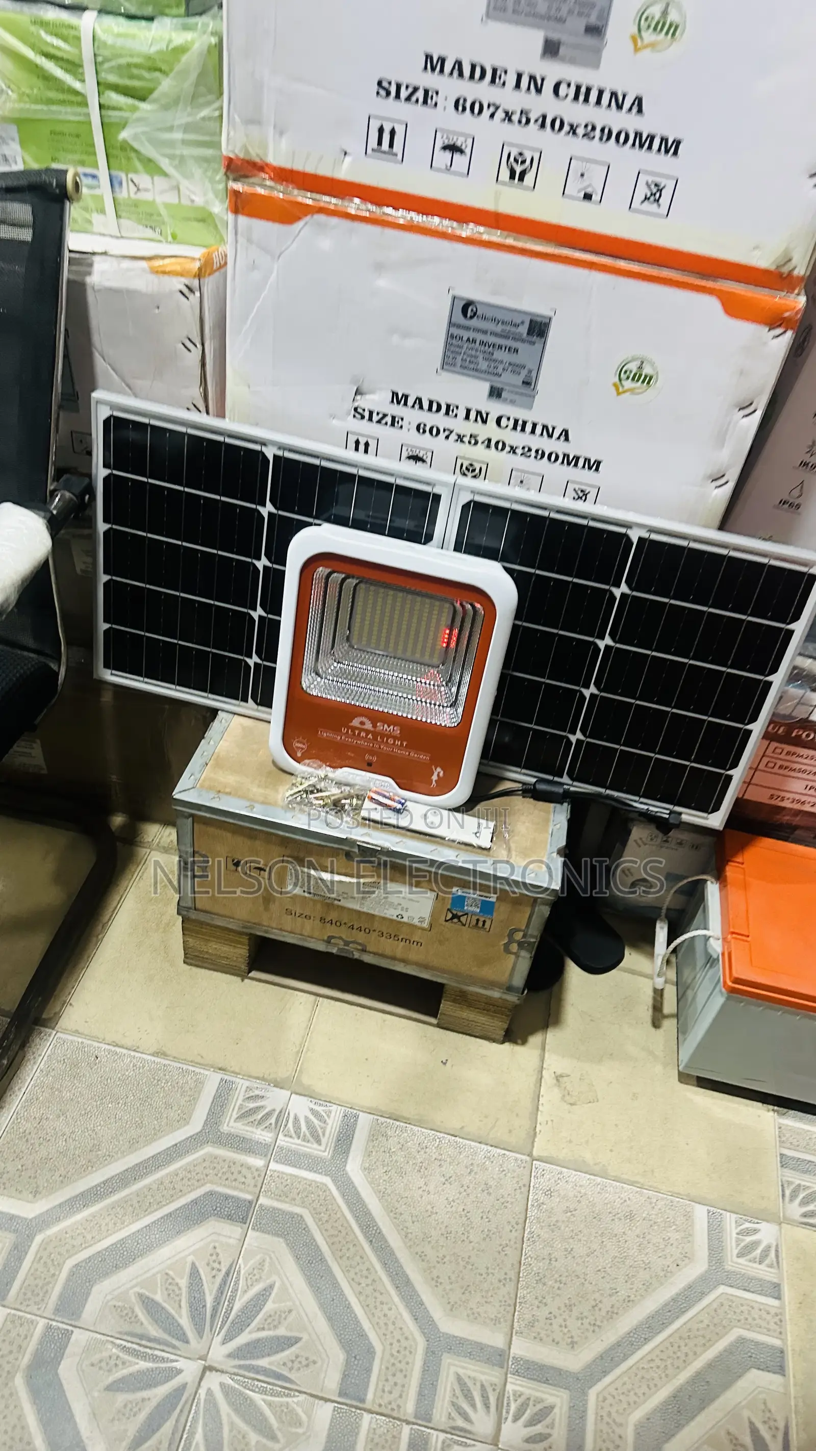 SMS 300watt Flood Light With Double Panel and 2year Warranty