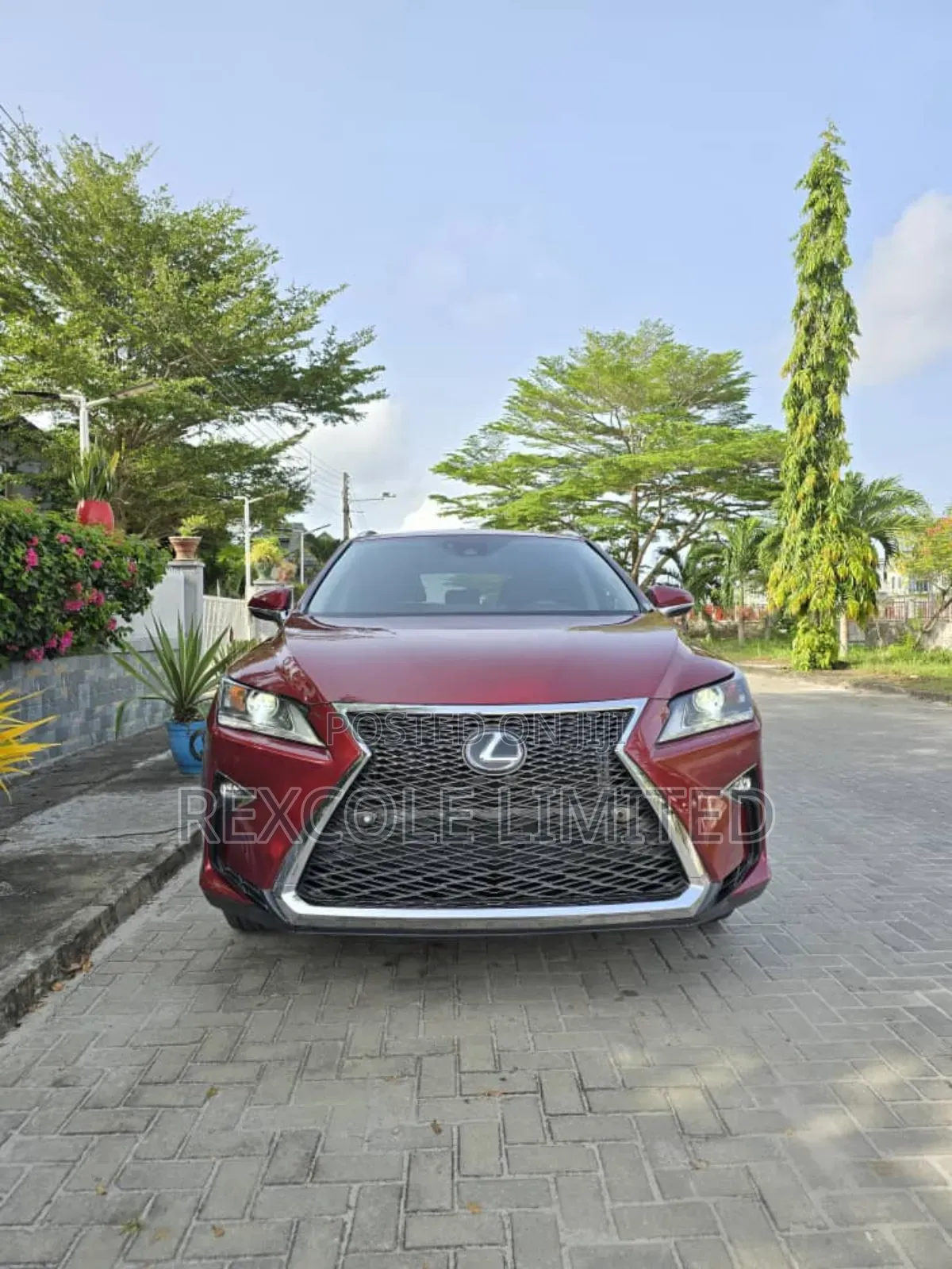 Lexus RX 350 AWD 2016 Red