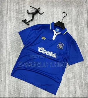 Chelsea Official Retro Blue Jersey