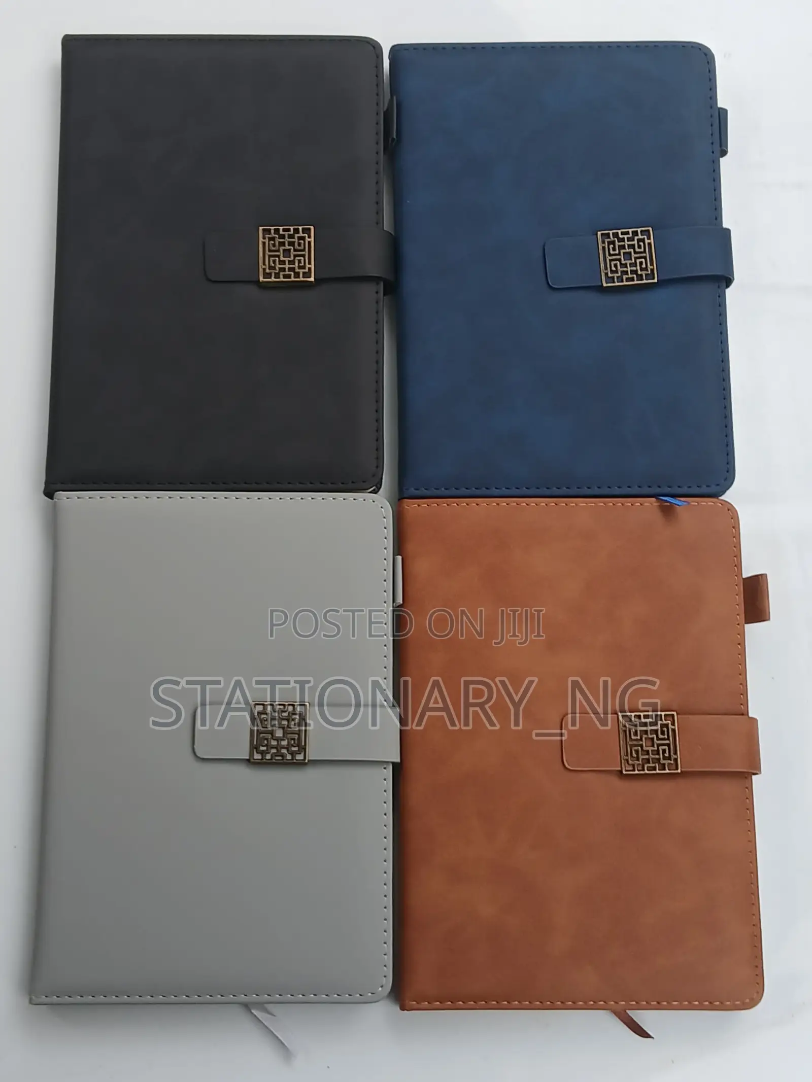 Soft Leather Back A5 Notepad With Clip