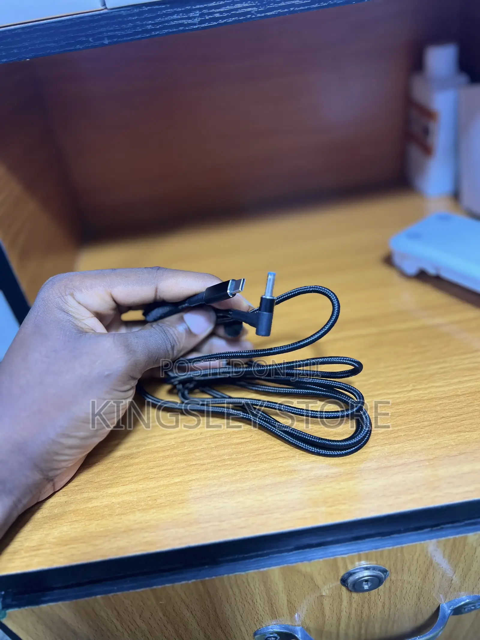 Type C to Hp Blue Mouth Laptop Converter Pd Charging Cable
