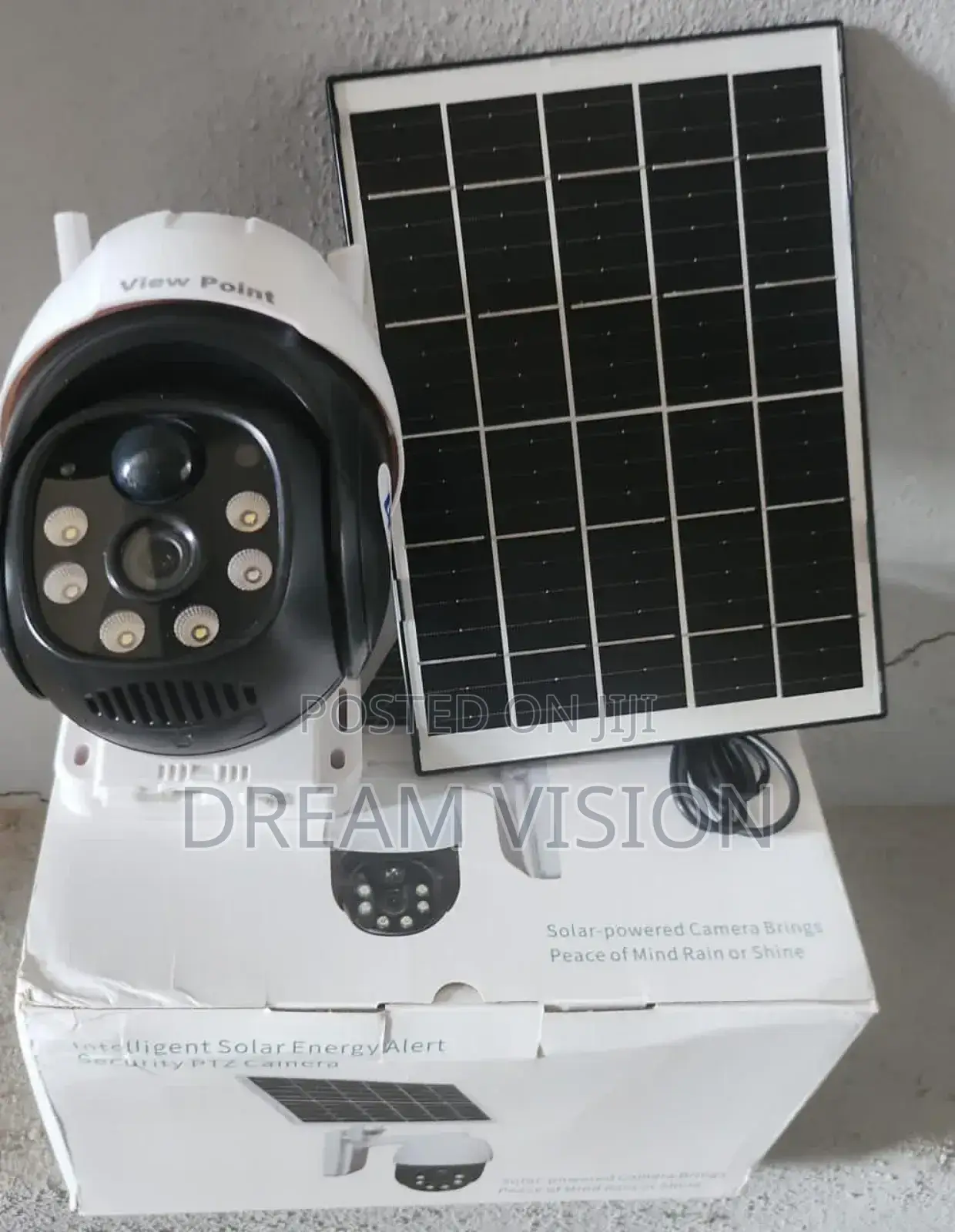 PTZ Single Lens Solar CCTV Camera