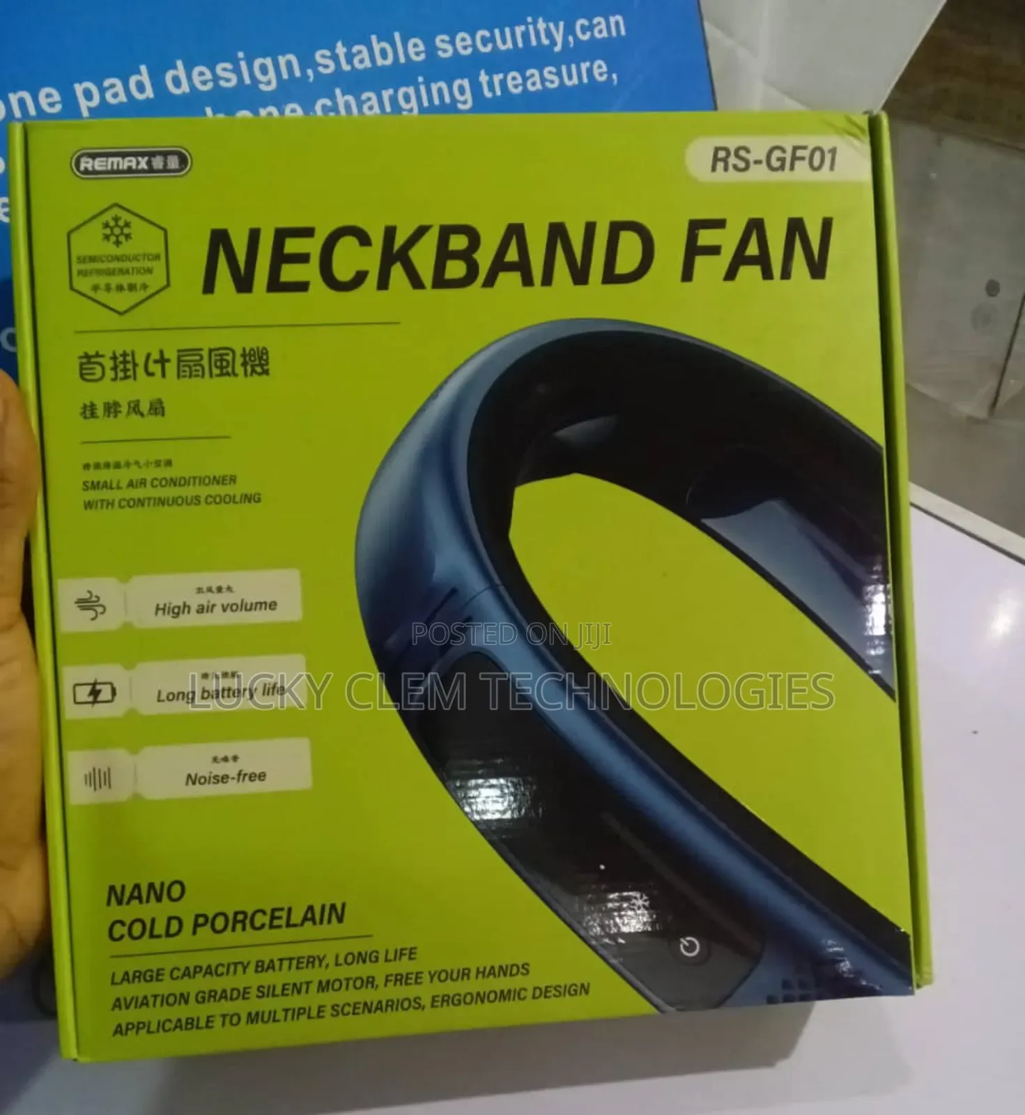 Remax Semiconductor Refrigeration Neckband Fan