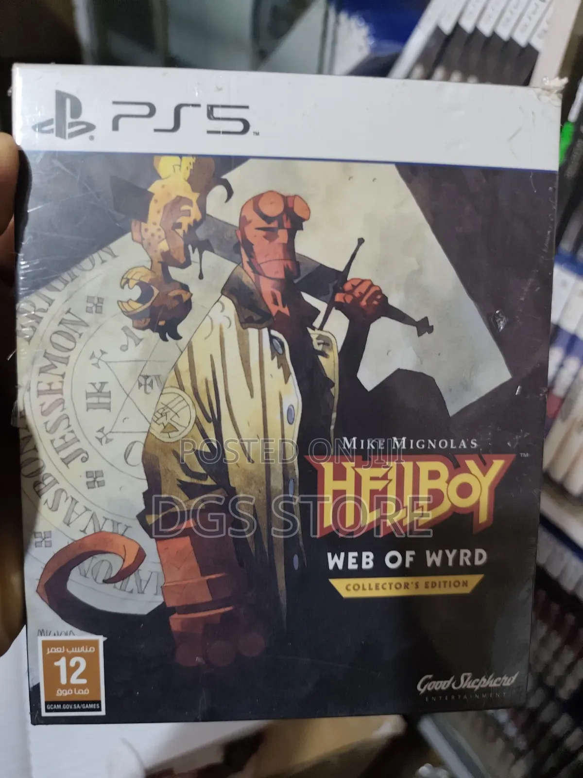 Ps5 Hellboy Web of Wyrd Game