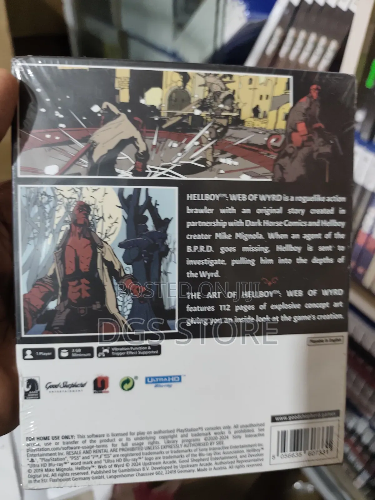 Ps5 Hellboy Web of Wyrd Game