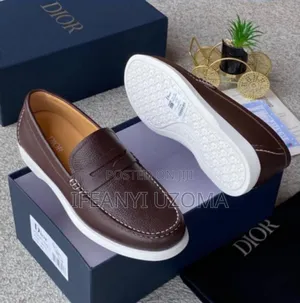 Dior Classic Leather Loafers Shoe