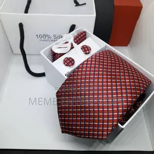 Men Tie (Cuff Link Pocket Square)