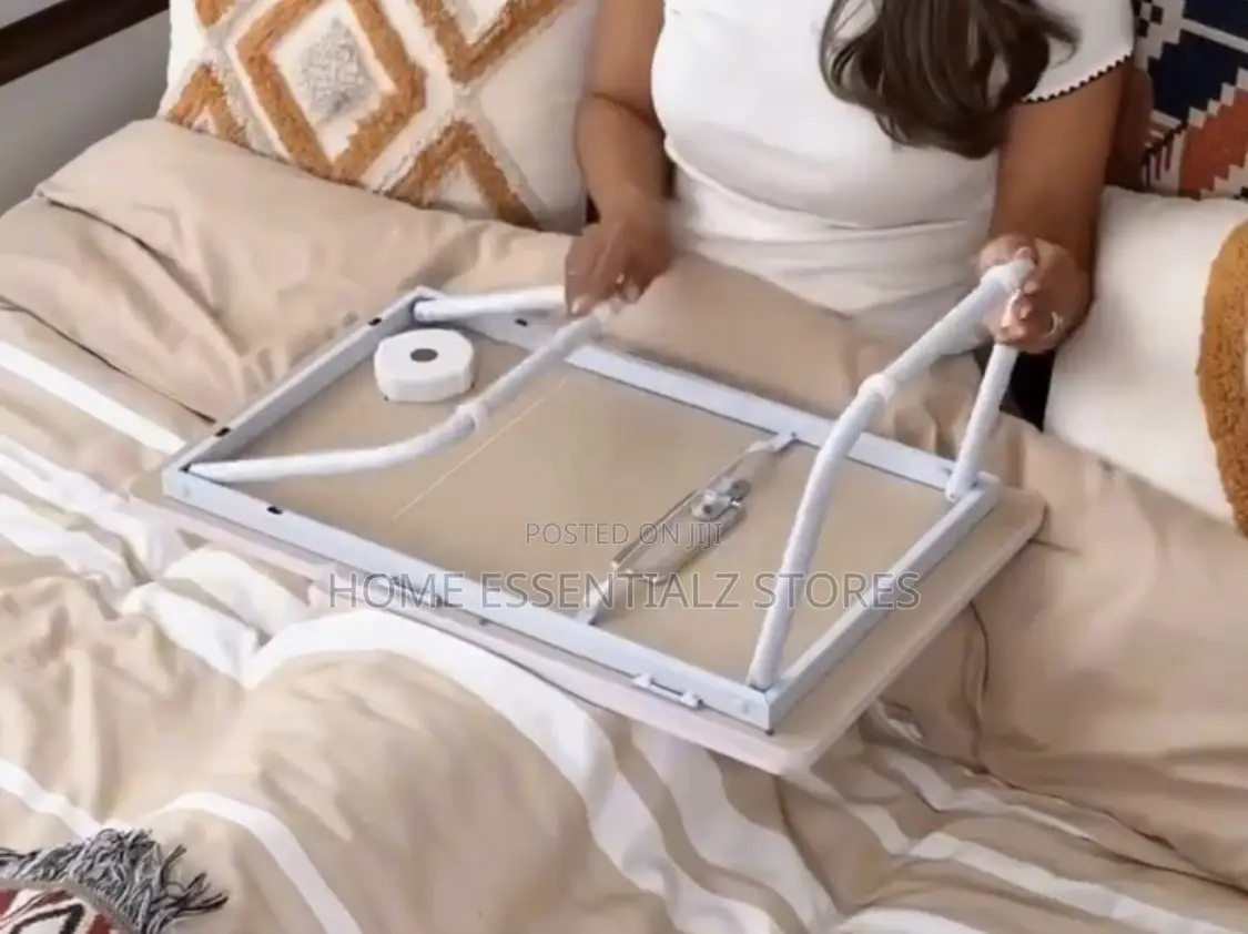Lazy Foldable Bed Laptop Table - Computer Table