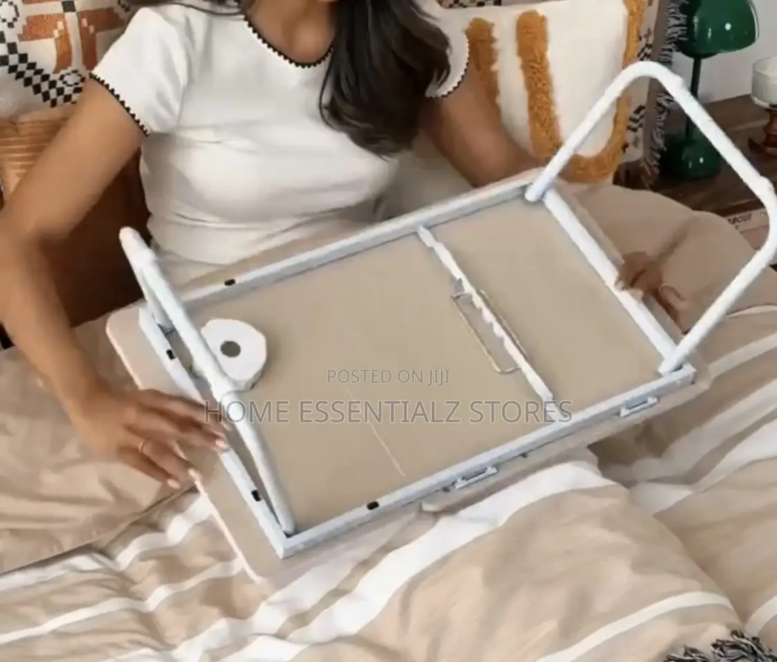 Lazy Foldable Bed Laptop Table - Computer Table