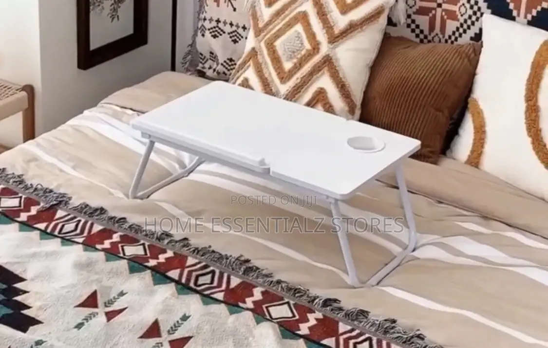 Lazy Foldable Bed Laptop Table - Computer Table