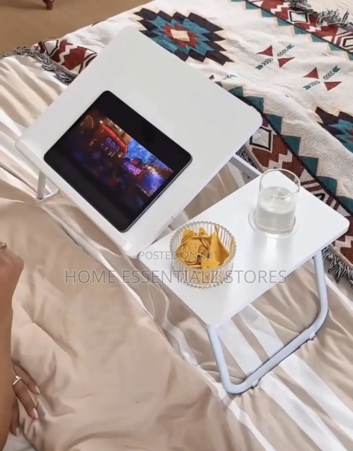 Lazy Foldable Bed Laptop Table - Computer Table